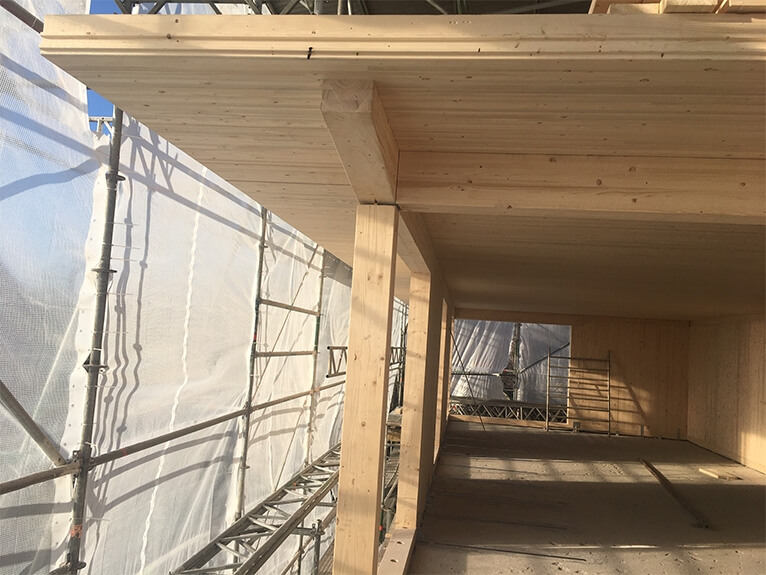 Zalety ściany drewnianej systemu Nordwood